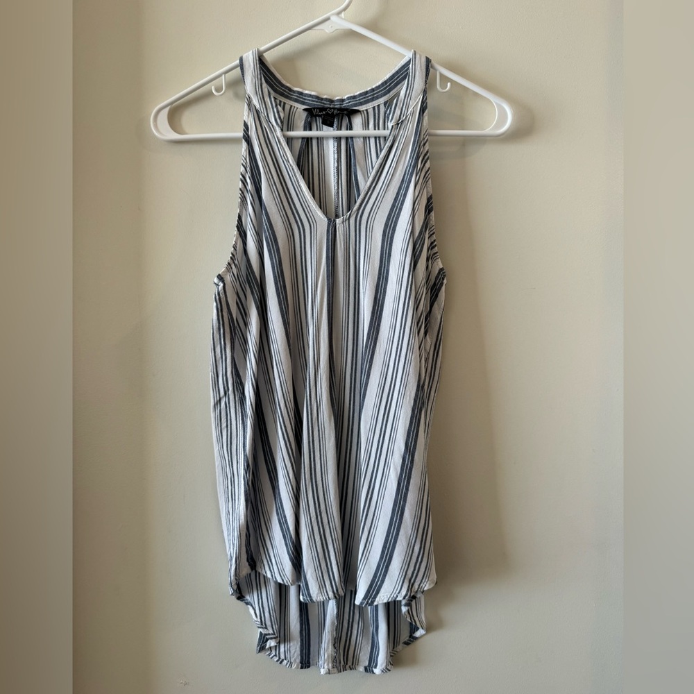 Velvet Heart V-Neck Halter Swing Tank